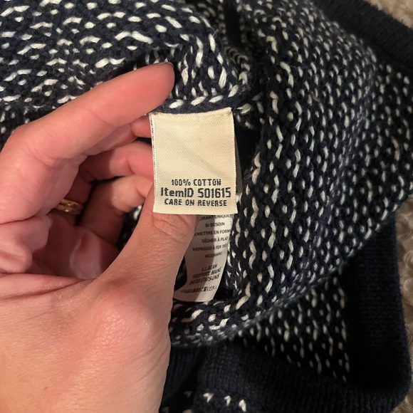 Ll bean Navy Blue Turtleneck Sweater - Picture 6 of 7